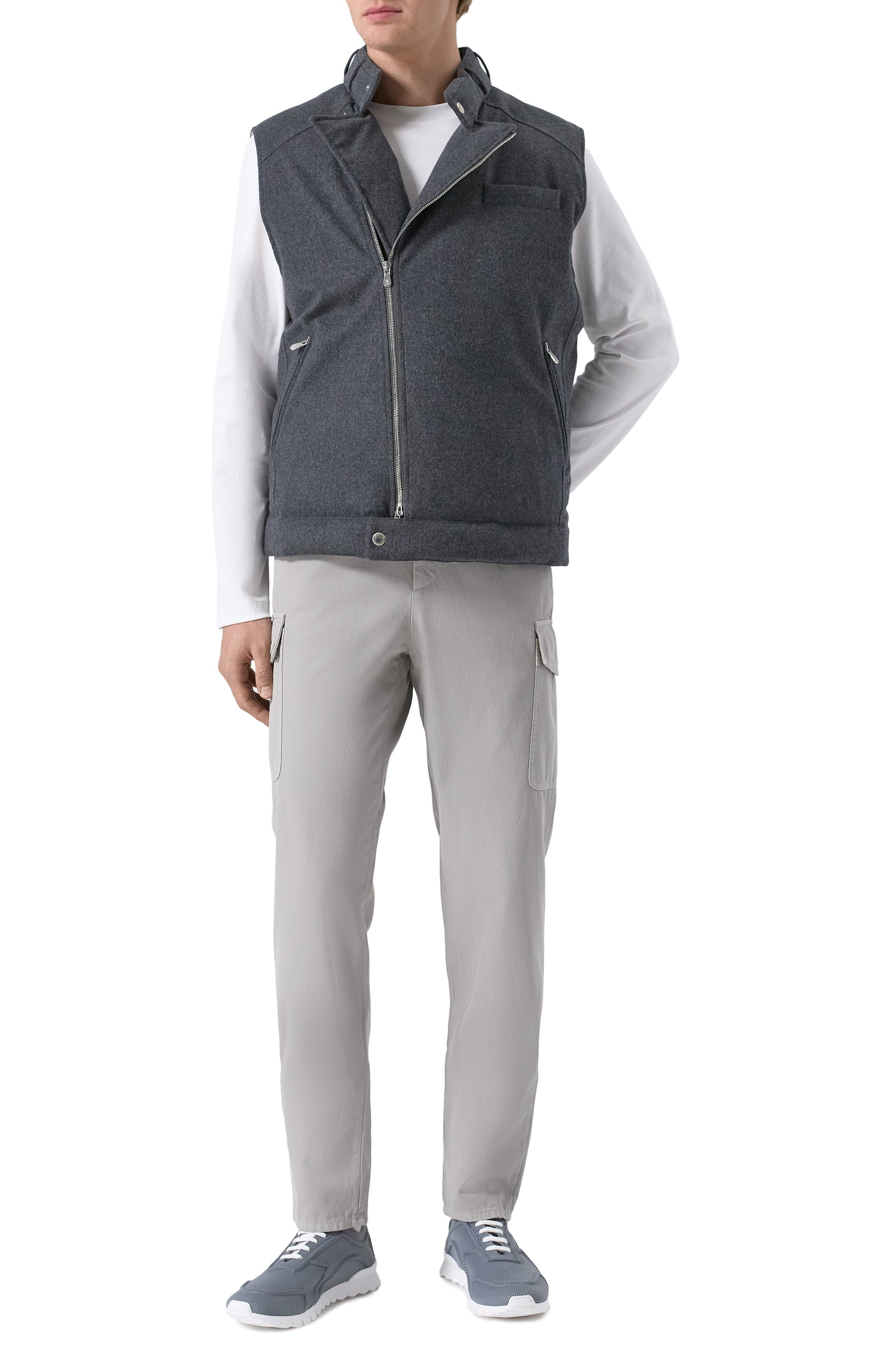 Хлопковые брюки-карго BRUNELLO CUCINELLI, арт. M252DE1890, фото 2