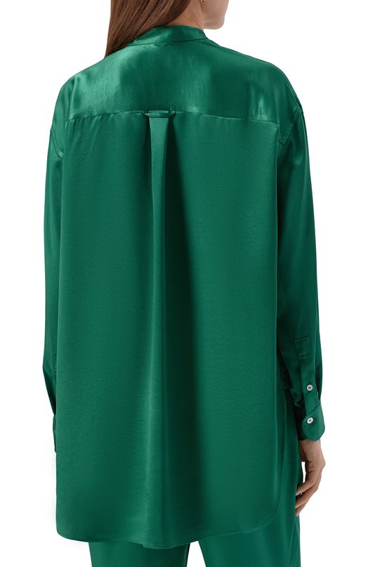 Атласный костюм Noble&Brulee NB250925/11/118/02 Зелёный  NB250925/11/118/02 Фото 3