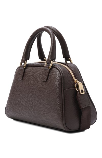 Сумка DOLCE & GABBANA темно-коричневого цвета по цене 57500 руб., арт. EB0250/A0639, фото 2 Сумка DOLCE & GABBANA, арт. EB0250/A0639, фото 2