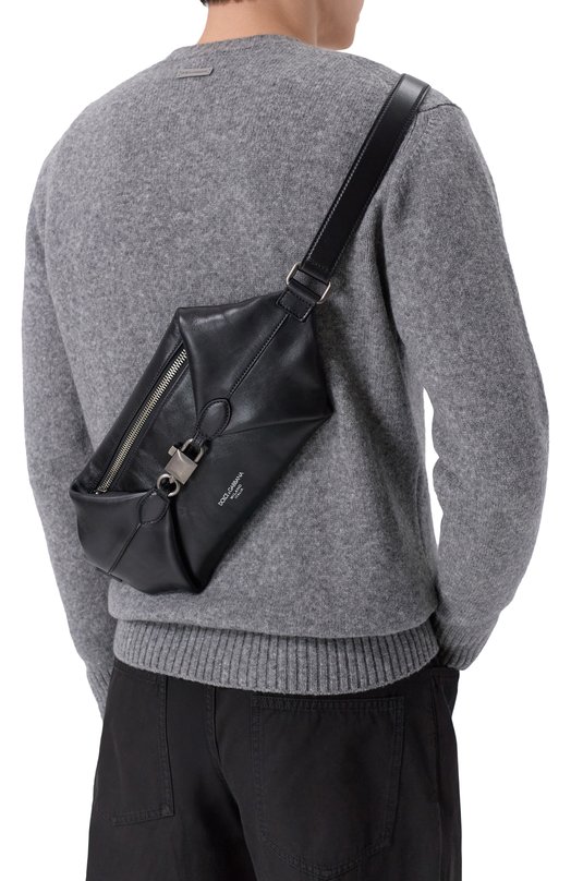 Поясная сумка Lock Dolce & Gabbana BM2188/AU994 Чёрный  BM2188/AU994 Фото 2