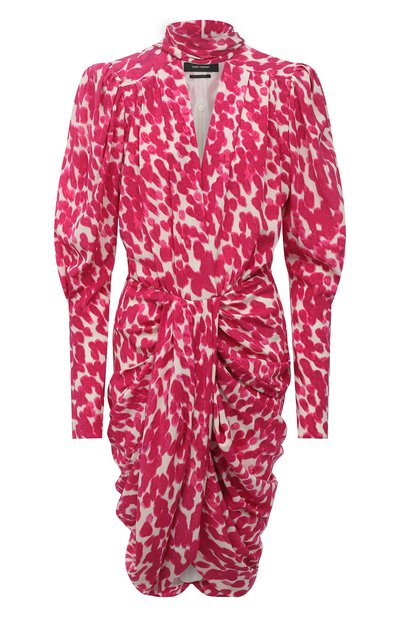 Женское шелковое платье ISABEL MARANT, арт. R02039-21A021I/BAT0A