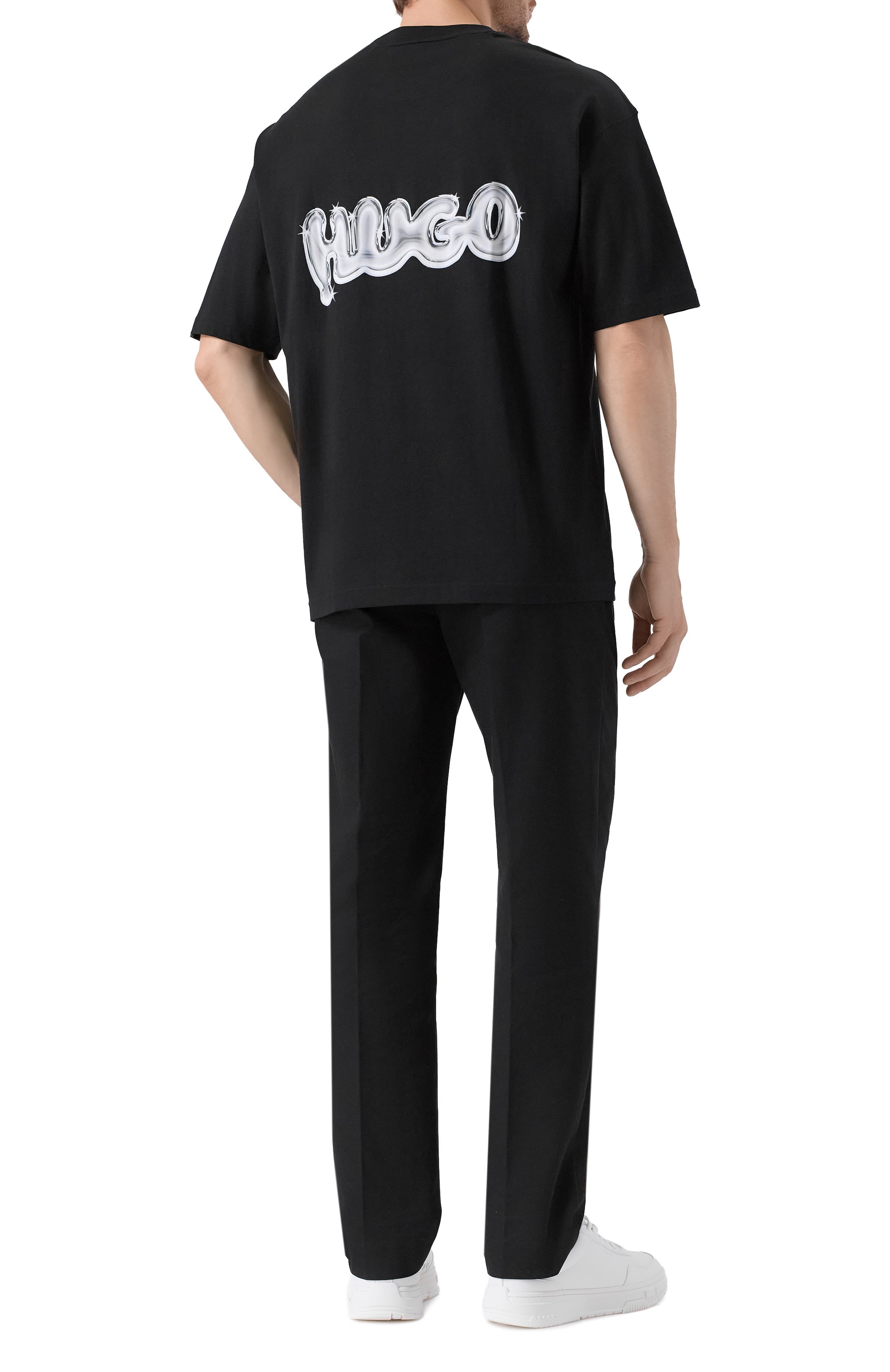 Хлопковая футболка HUGO BLUE, арт. 50549769, фото 2