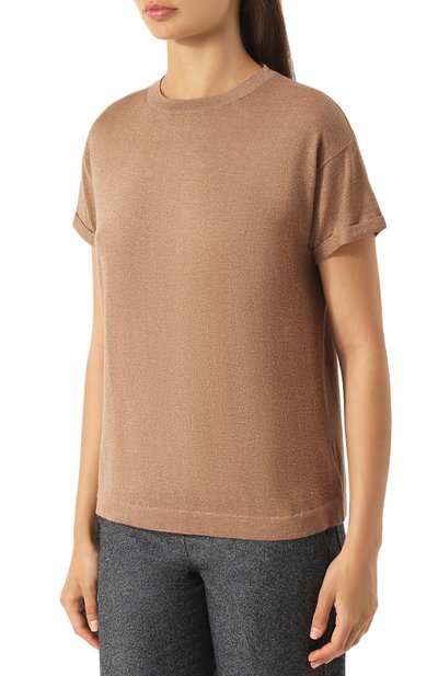 Пуловер из кашемира и шелка BRUNELLO CUCINELLI, арт. M41810000, фото 3