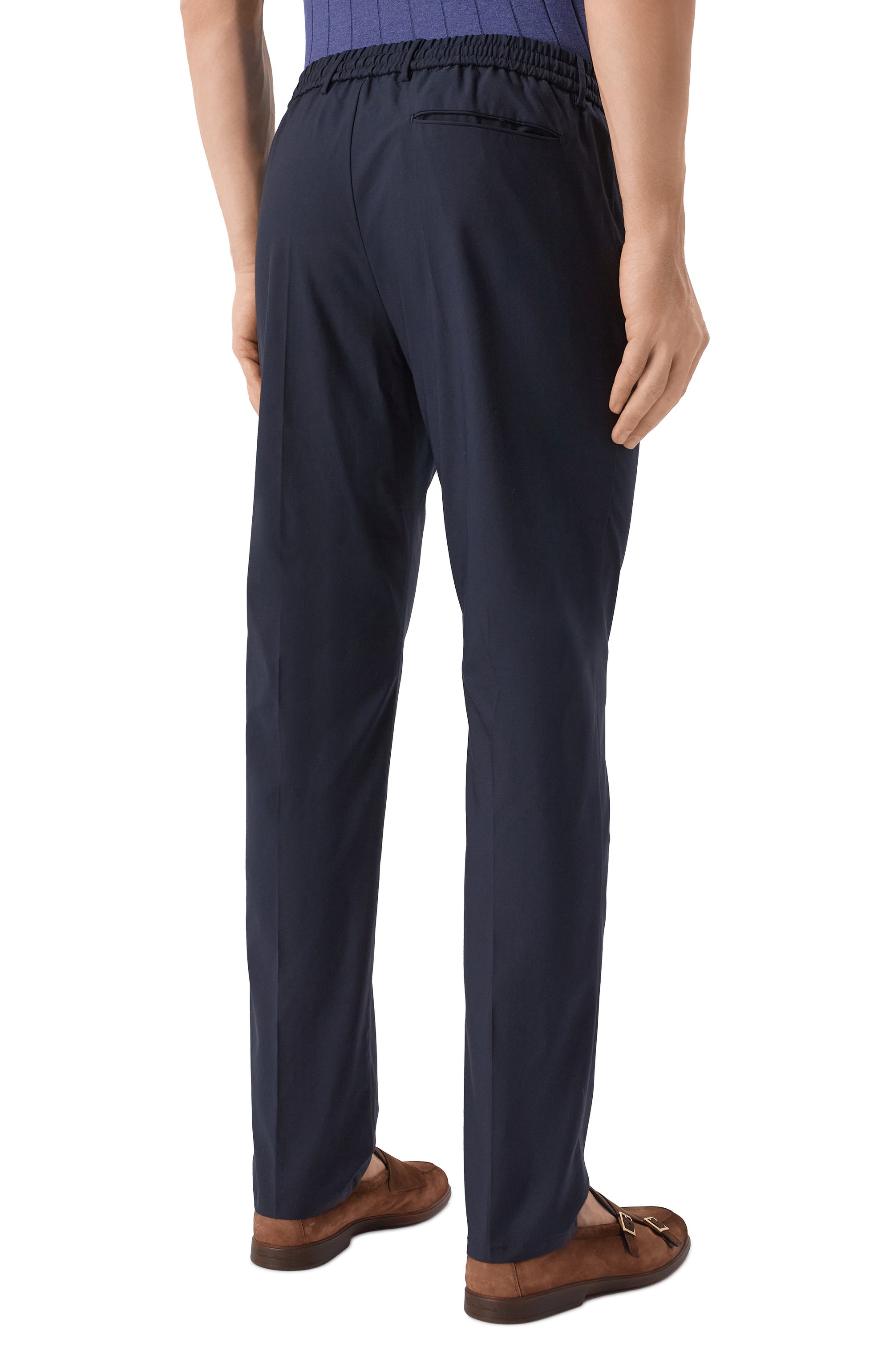 Хлопковые брюки BERWICH, арт. SPIAGGIA20/TECH01, фото 4