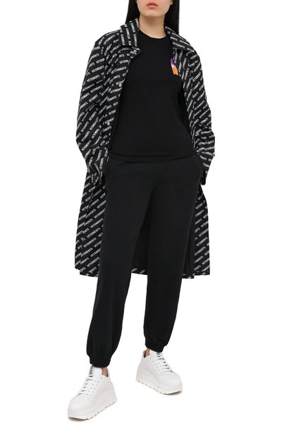 Хлопковые джоггеры OFF-WHITE, арт. 0WCH006R21JER003, фото 2