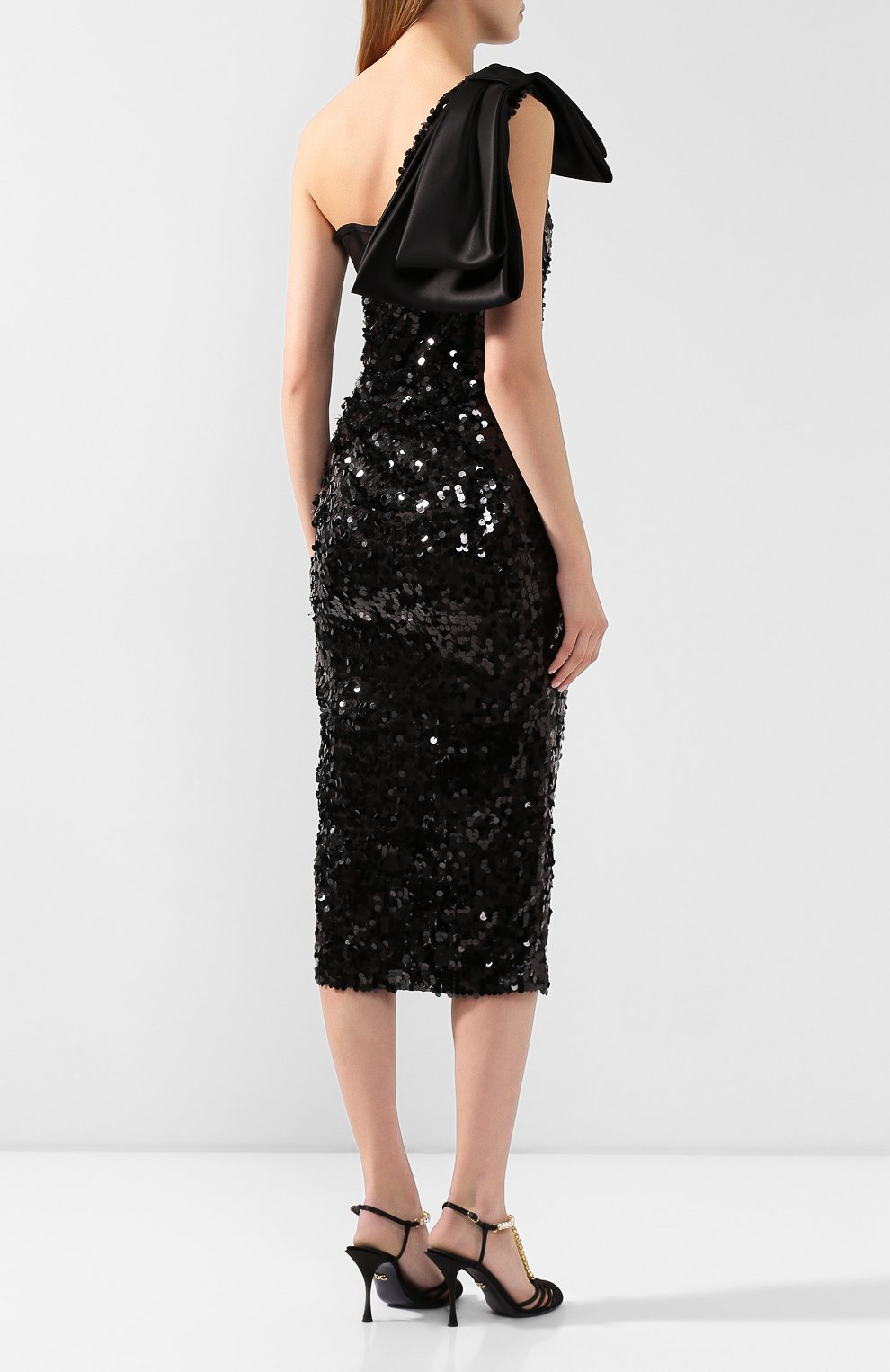 Платье с пайетками DOLCE & GABBANA, арт. F6F9UT/FLSA8, фото 4