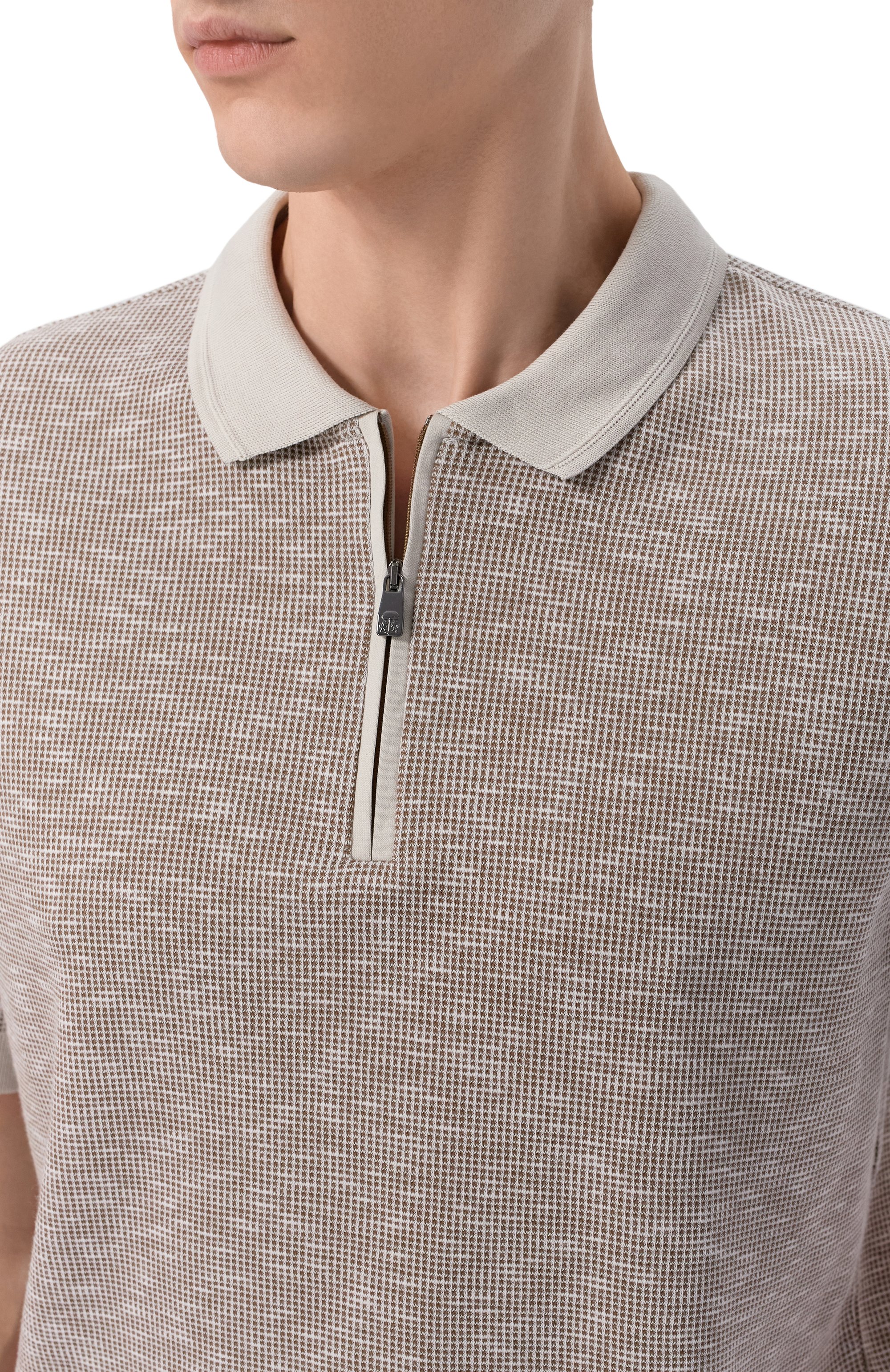 Хлопковое поло CORNELIANI, арт. 27G512/2725033, фото 5