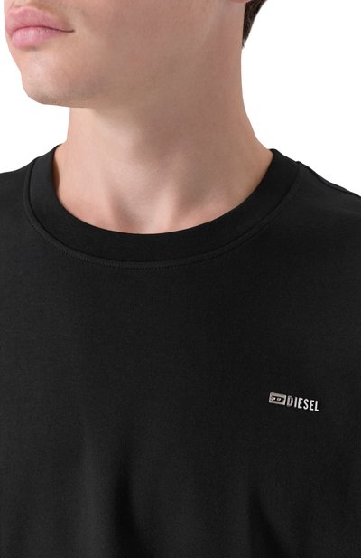 Хлопковая футболка DIESEL, арт. A19646/0AIJU, фото 5