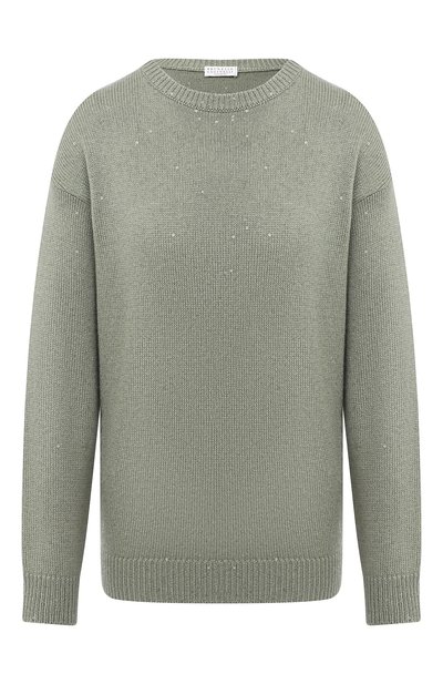 Женский пуловер из кашемира и шелка BRUNELLO CUCINELLI, арт. M73539900P