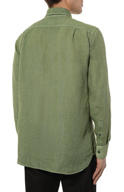 Льняная рубашка 120% LINO, арт. 31ALIM1081/0000115/S00, фото 4