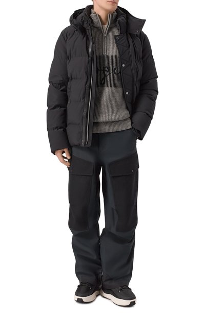 Комбинированные сапоги moon247 MOON BOOT черного цвета по цене 28400 руб., арт. 80D2490010, фото 2 Комбинированные сапоги moon247 MOON BOOT, арт. 80D2490010, фото 2
