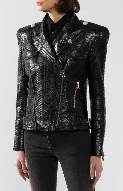 Куртка из кожи питона BALMAIN, арт. SF18360/L068/PRET, фото 3