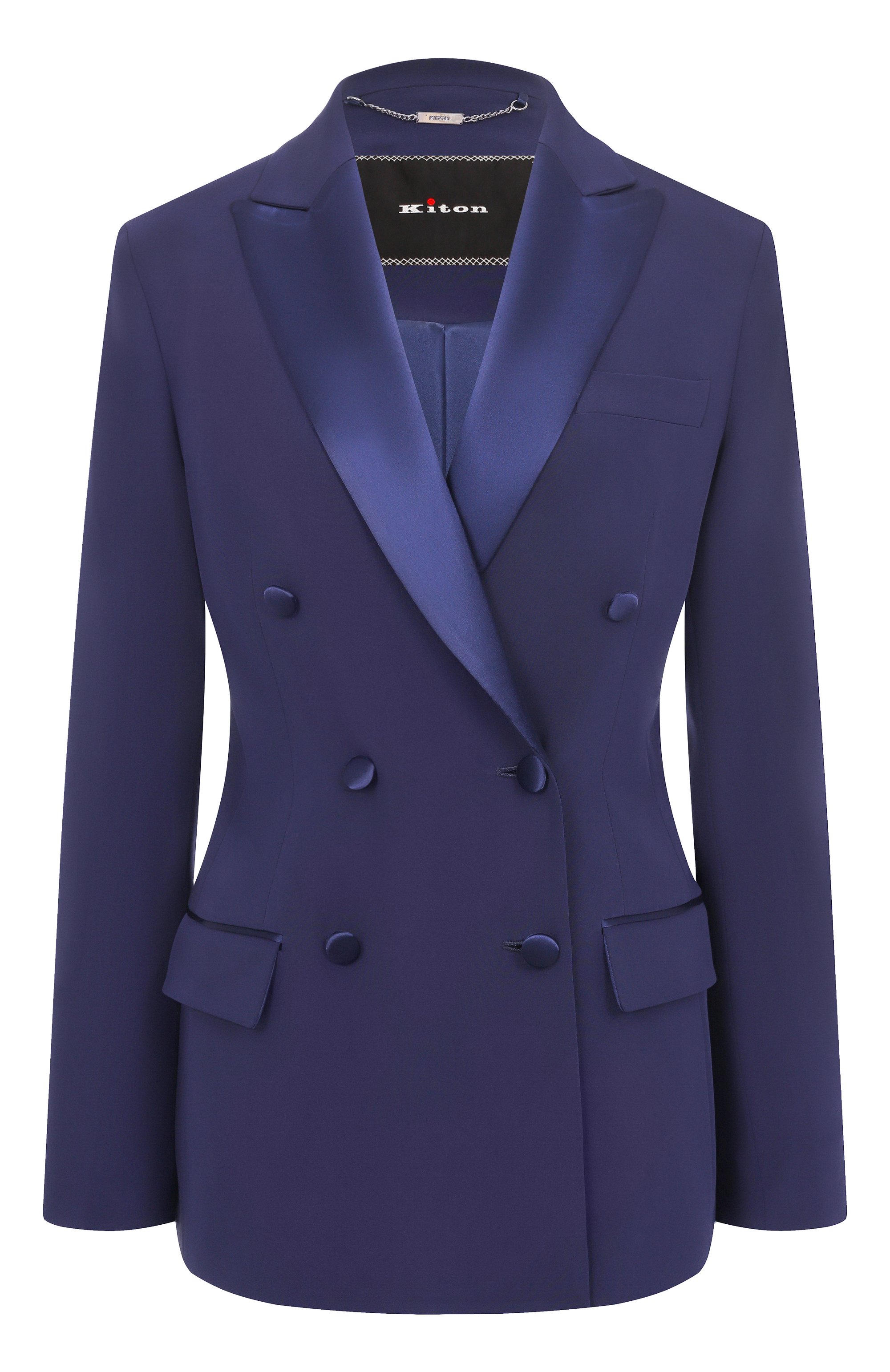 Шелковый жакет KITON, арт. D54515K0977A30, фото 1