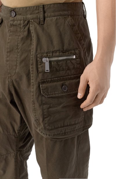 Хлопковые брюки-карго DSQUARED2, арт. S74KB1027/S41794, фото 5