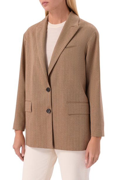 Жакет из шелка и шерсти KITON, арт. D53502K0515I, фото 3