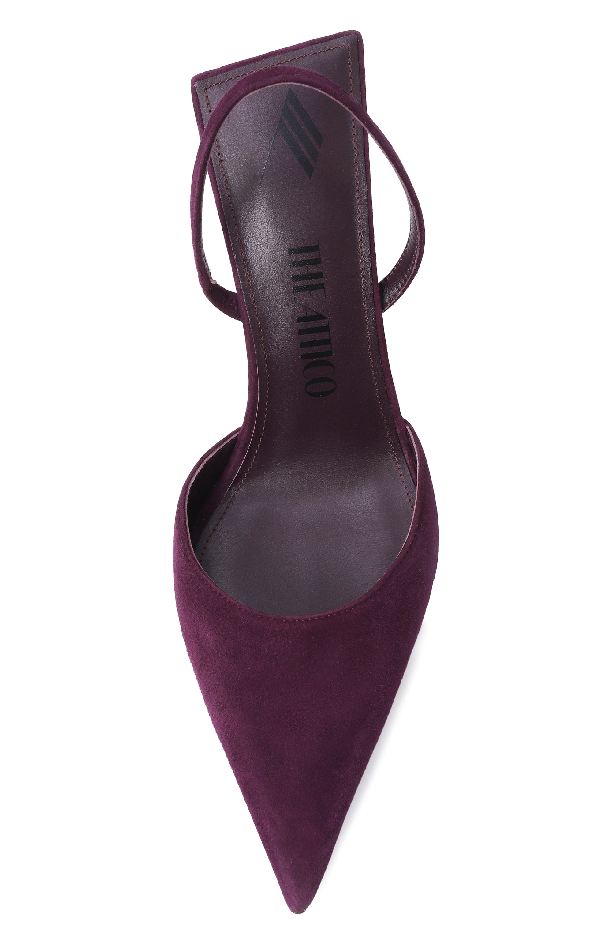 Замшевые туфли ester THE ATTICO, арт. 241WS790/L007, фото 6