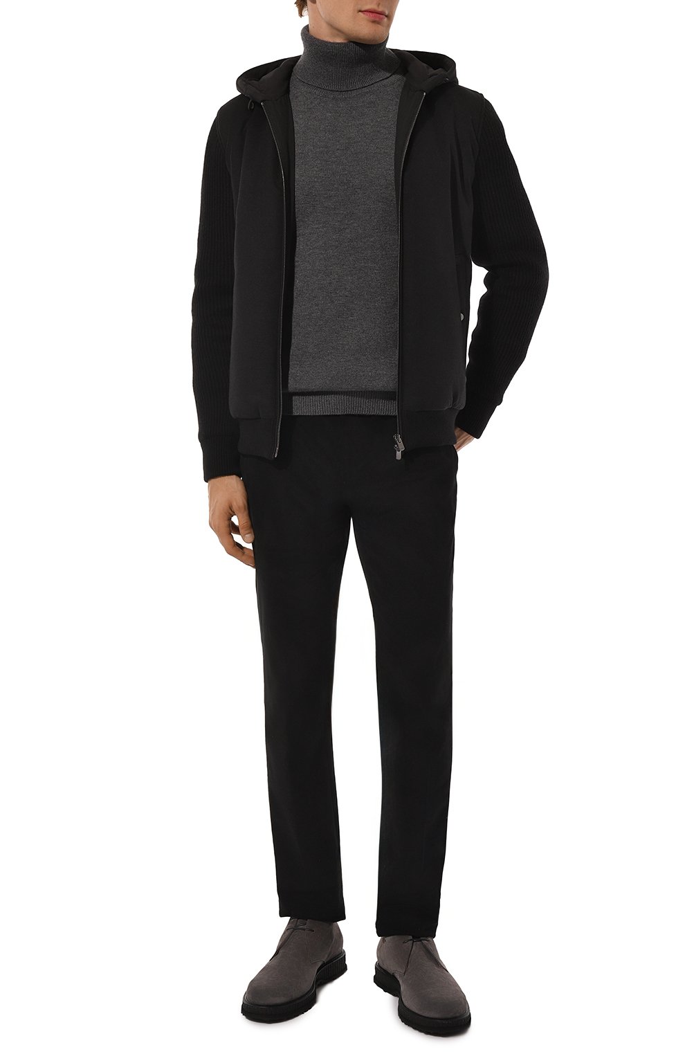 Замшевые дезерты KITON, арт. USSA212N0110804, фото 2