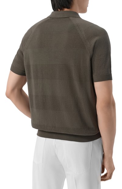 Хлопковое поло KITON, арт. UMK0908, фото 4