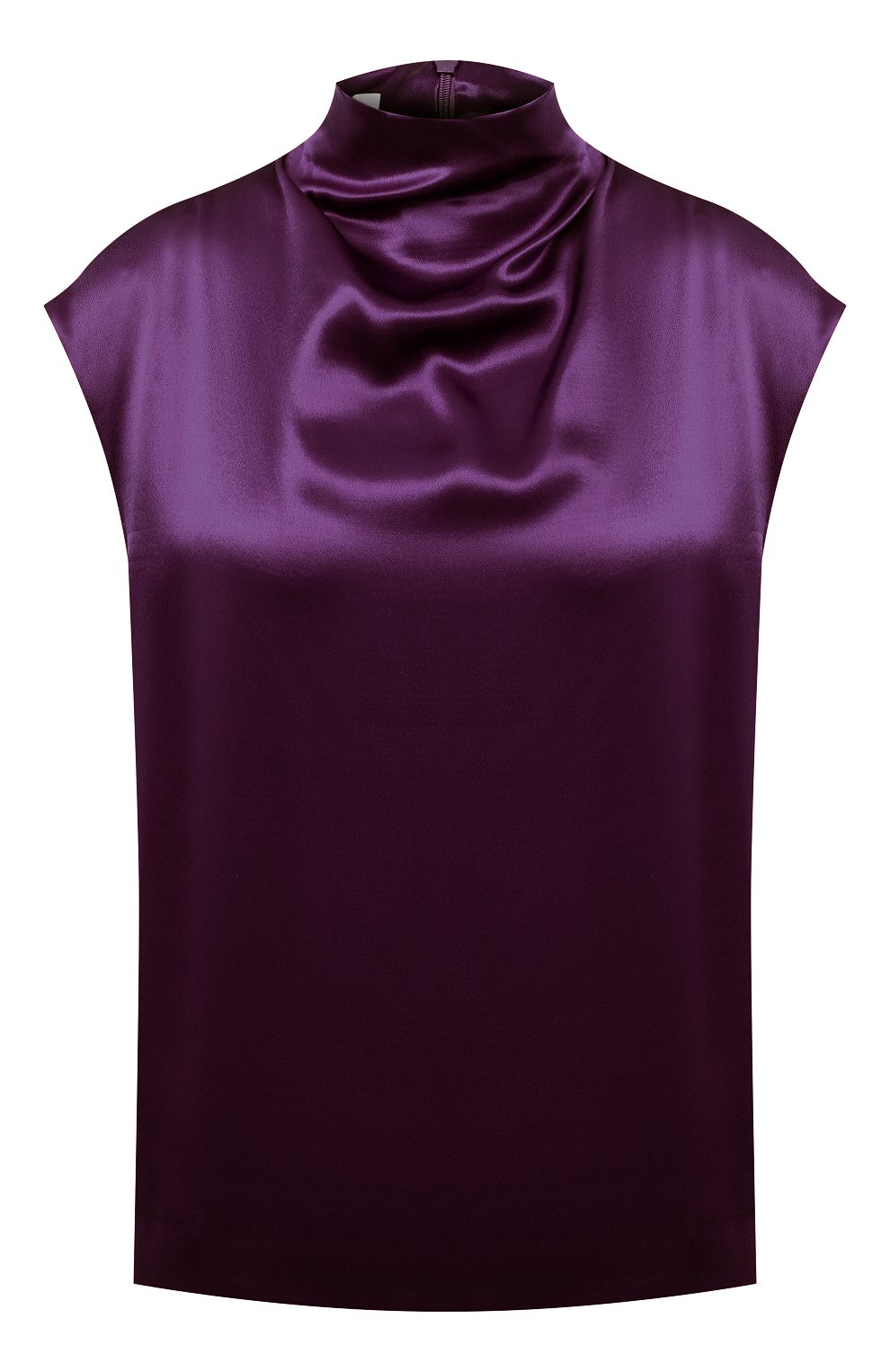 Топ из вискозы DRIES VAN NOTEN фиолетового цвета по цене 35650 руб., арт. 202-10756-1042, фото 1 Топ из вискозы DRIES VAN NOTEN, арт. 202-10756-1042, фото 1