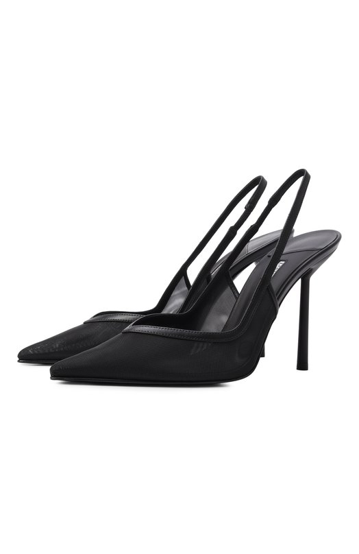 Комбинированные туфли Vivienne 100 Le Silla 4199D090BXPPNEM Чёрный 4199D090BXPPNEM