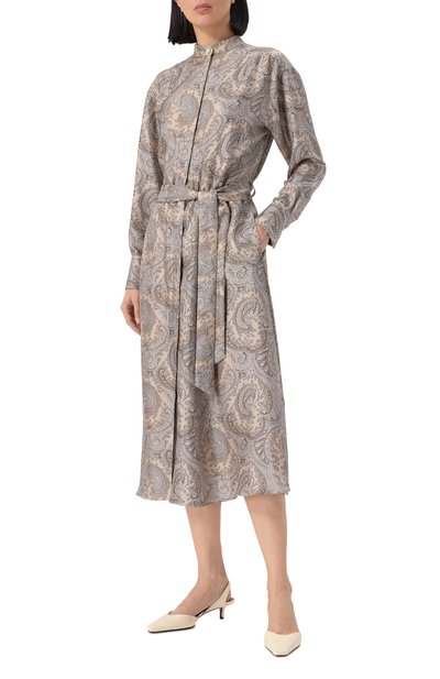 Шелковое платье NOBLE&BRULEE, арт. NB106/10122024/473, фото 3