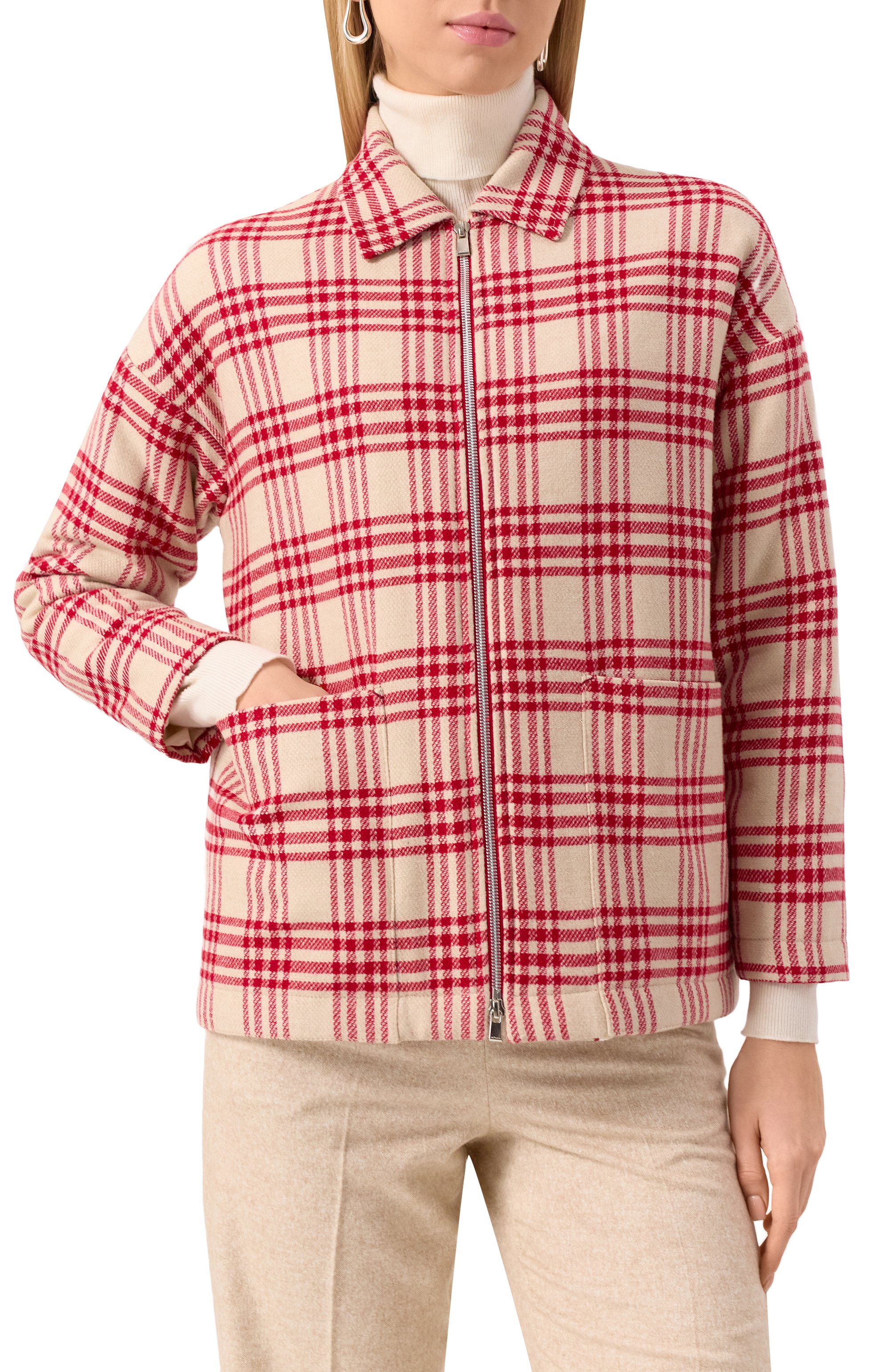 Куртка из шерсти и шелка KITON, арт. D56651S0713002, фото 3