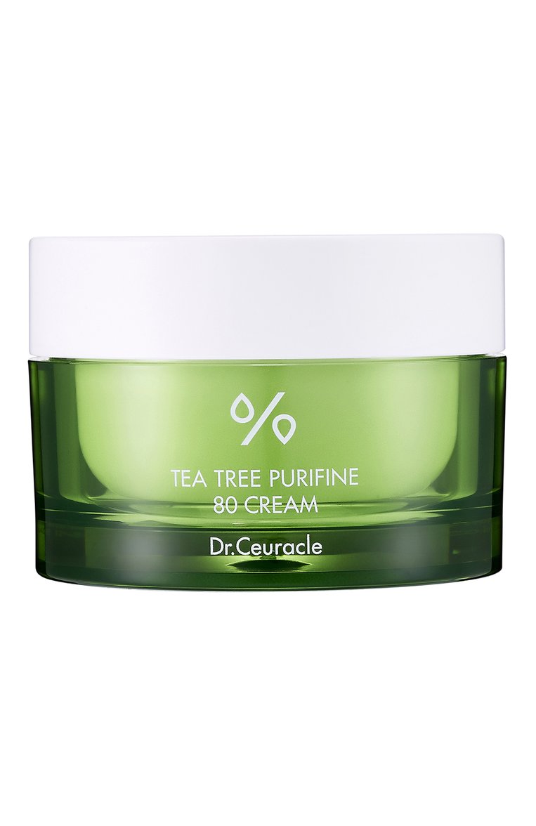 Крем с чайным деревом tea tree purifine 80 cream (50g) DR.CEURACLE бесцветного цвета, арт. 8806133613702 | Фото 1 (Назначение: Для лица; Тип продукта: Кремы; Нос: Не проставлено; Региональные ограничения белый список (Axapta Mercury): Не проставлено; Косметика кросс-кт: Уход У)