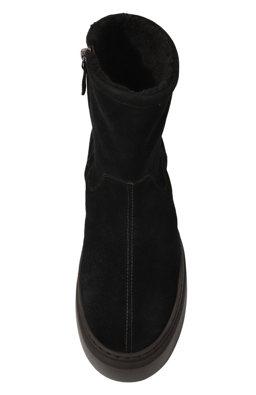 Замшевые полусапоги Giuseppe Zanotti Design IU40030 Чёрный  IU40030 Фото 6