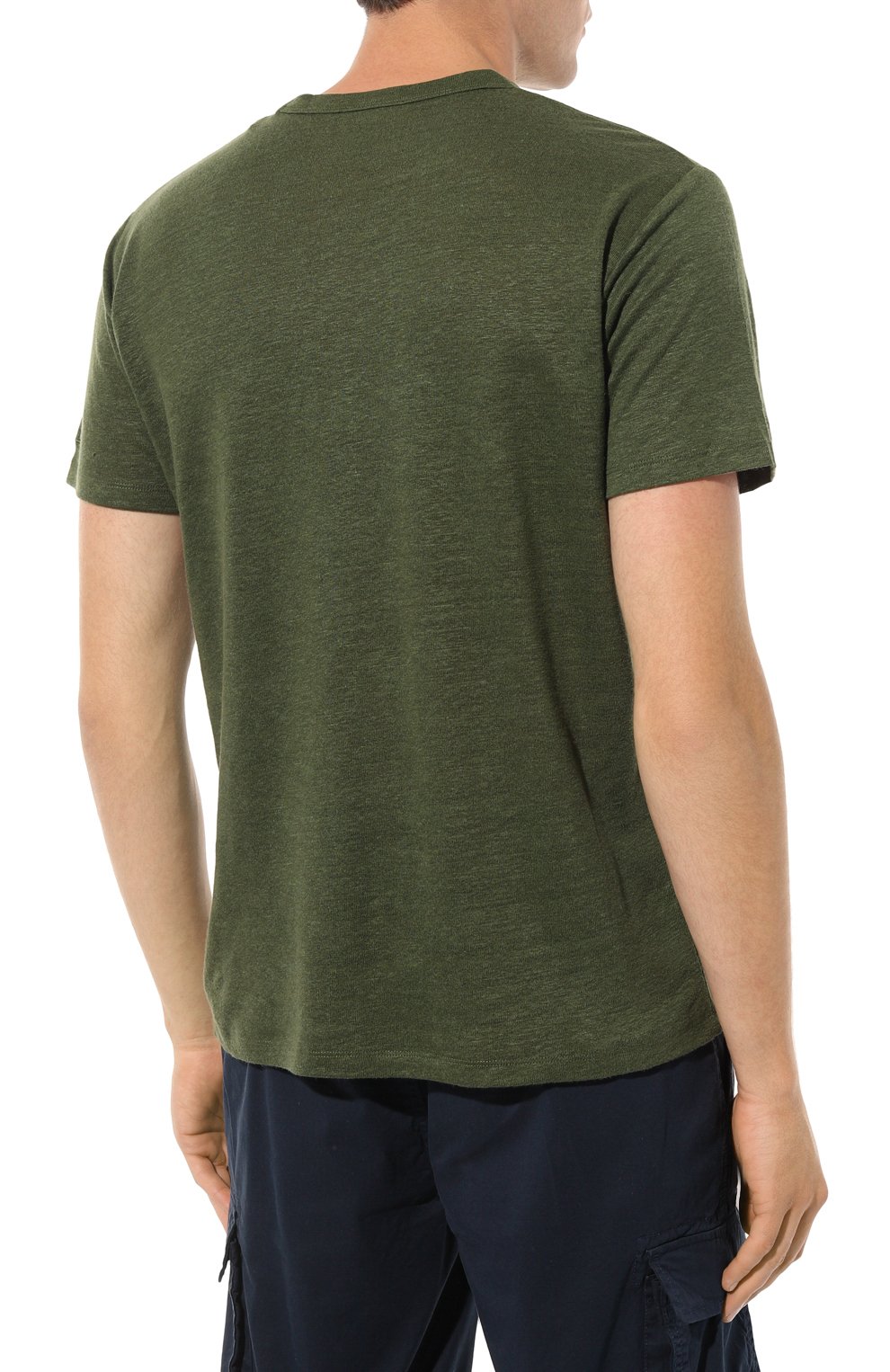 Льняная футболка MC2 SAINT BARTH, арт. STBM/ECSTASEA/00513D, фото 4