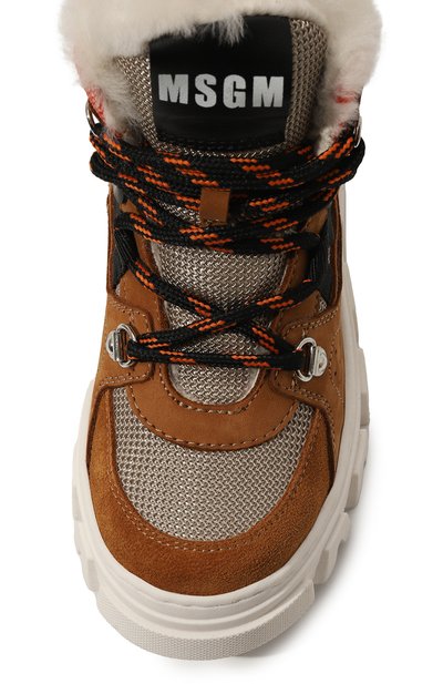 Утепленные ботинки MSGM KIDS, арт. 78901/28-35, фото 4