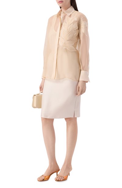 Женская шелковая рубашка ANTONELLI FIRENZE, арт. Q1876/4105