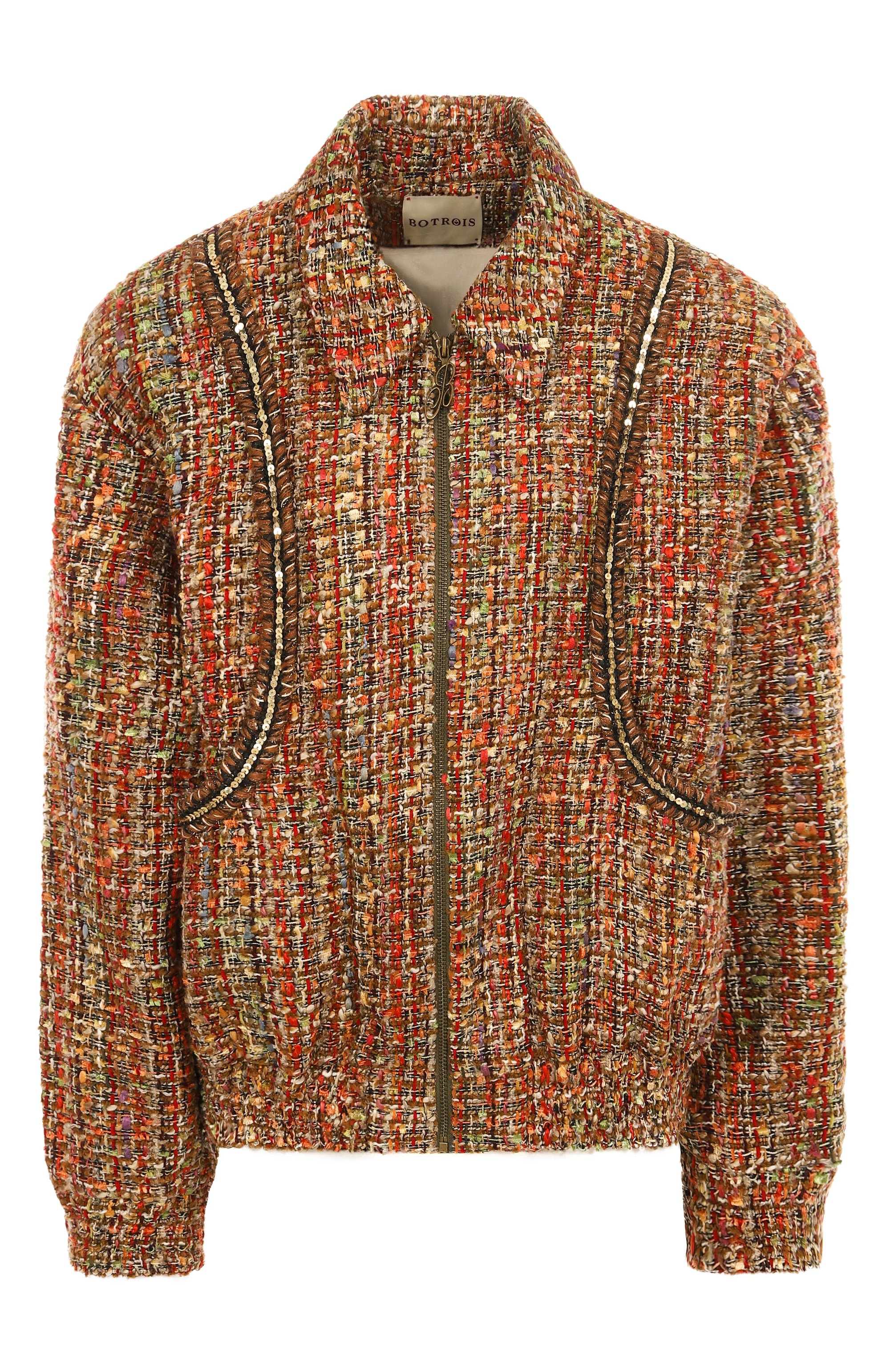 Твидовый бомбер BOTROIS, арт. SKU00098743, фото 1