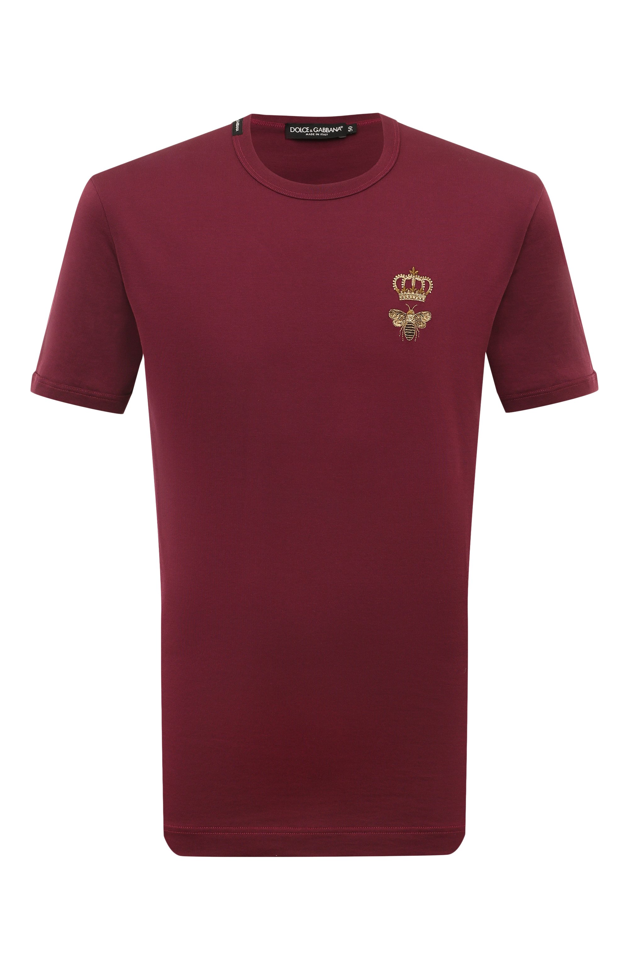 Хлопковая футболка DOLCE & GABBANA, арт. G8PV1Z/G7WUQ, фото 1