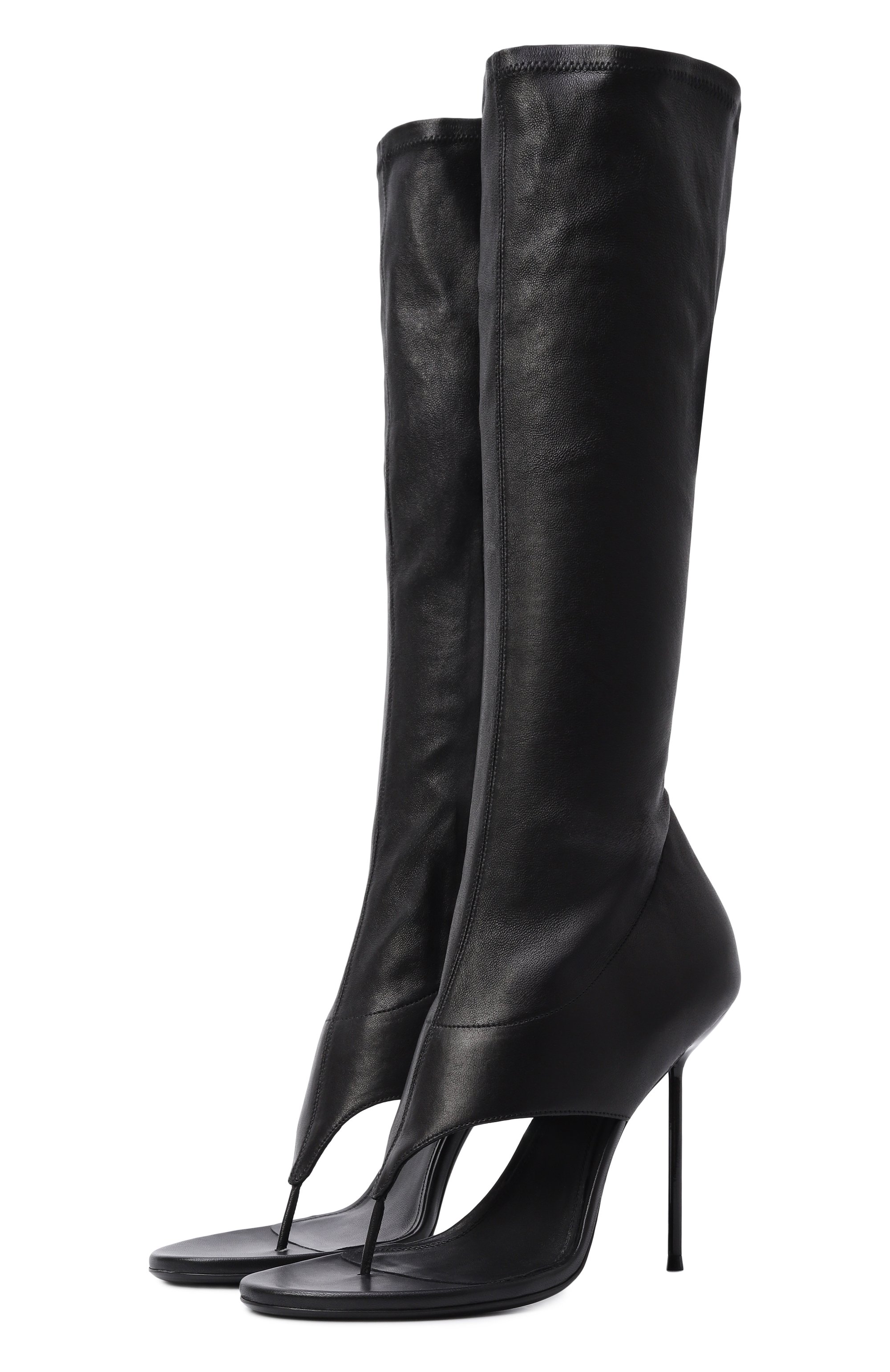 Кожаные сапоги lidia thong PARIS TEXAS, арт. PX1826/XNPST, фото 1