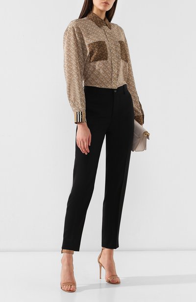 Шелковая блузка BURBERRY, арт. 4560925, фото 2