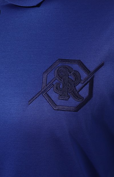 Хлопковое поло STEFANO RICCI, арт. K101029P30/T23351, фото 5