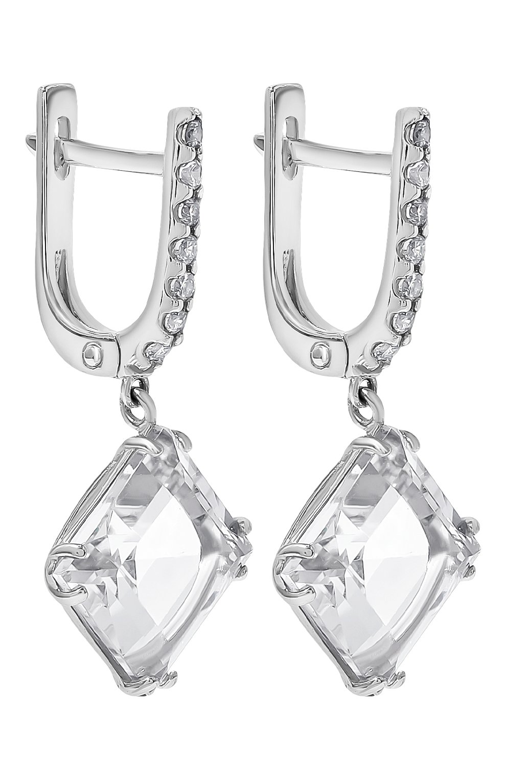 Серьги serene MOONKA прозрачного цвета по цене 16900 руб., арт. rmb-er-crs, фото 3 Серьги serene MOONKA, арт. rmb-er-crs, фото 3