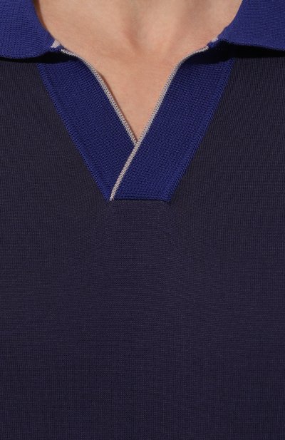 Хлопковое поло STEFANO RICCI, арт. K313042PSL/F24147, фото 5