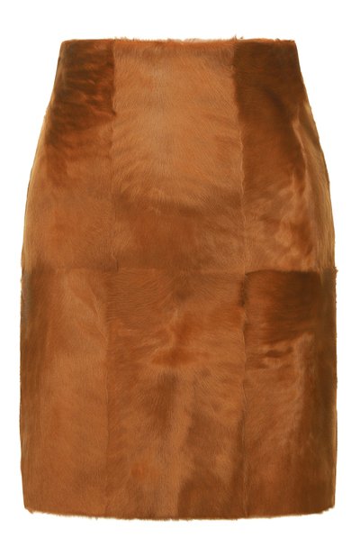 Женская юбка из овчины KITON, арт. D61281K0921H