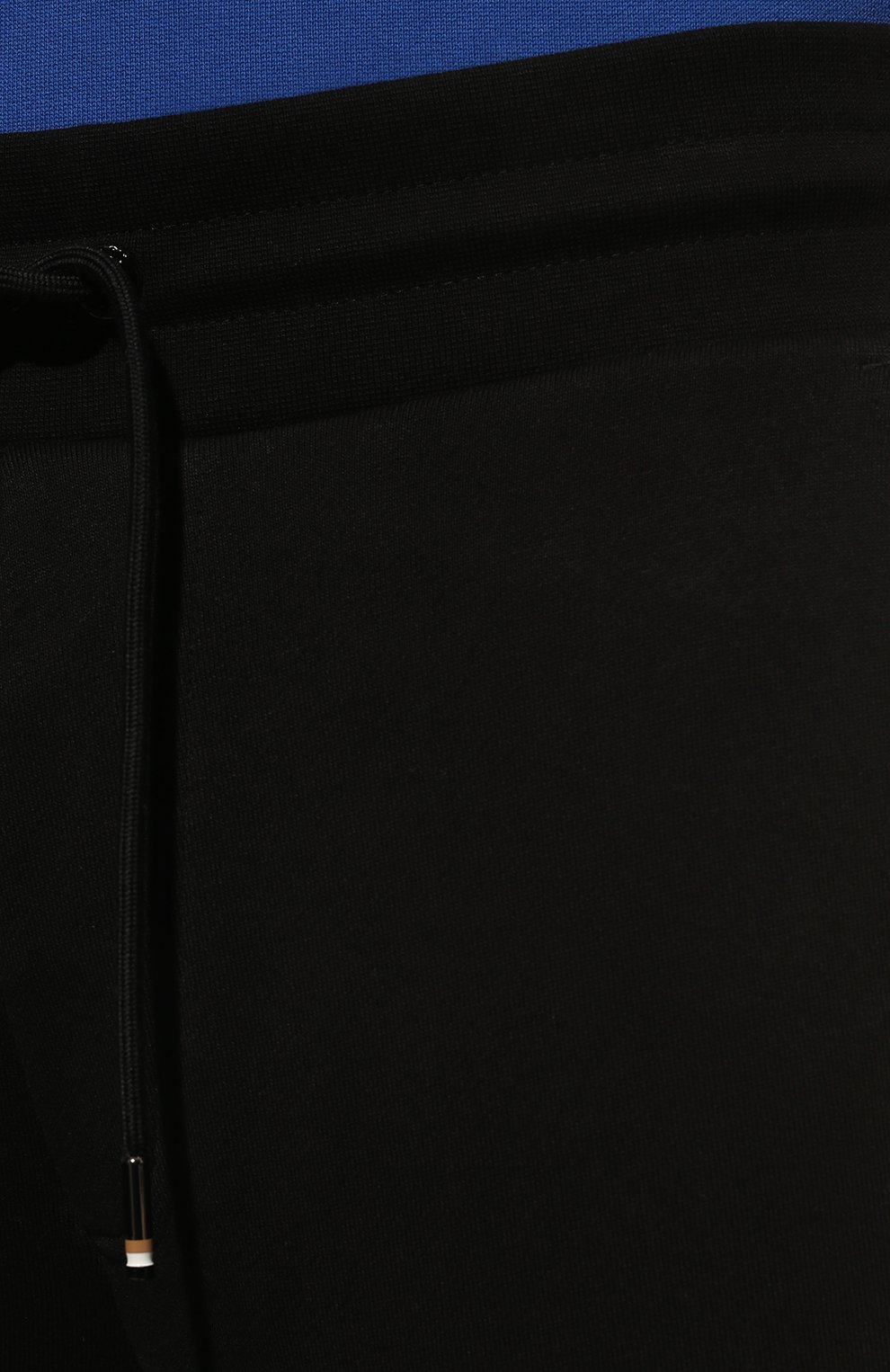 Хлопковые джоггеры BOSS черного цвета по цене 18600 руб., арт. 50471958, фото 5 Хлопковые джоггеры BOSS, арт. 50471958, фото 5