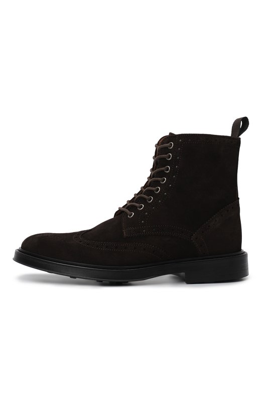 Замшевые ботинки Bruno Magli Коричневый, фото 2