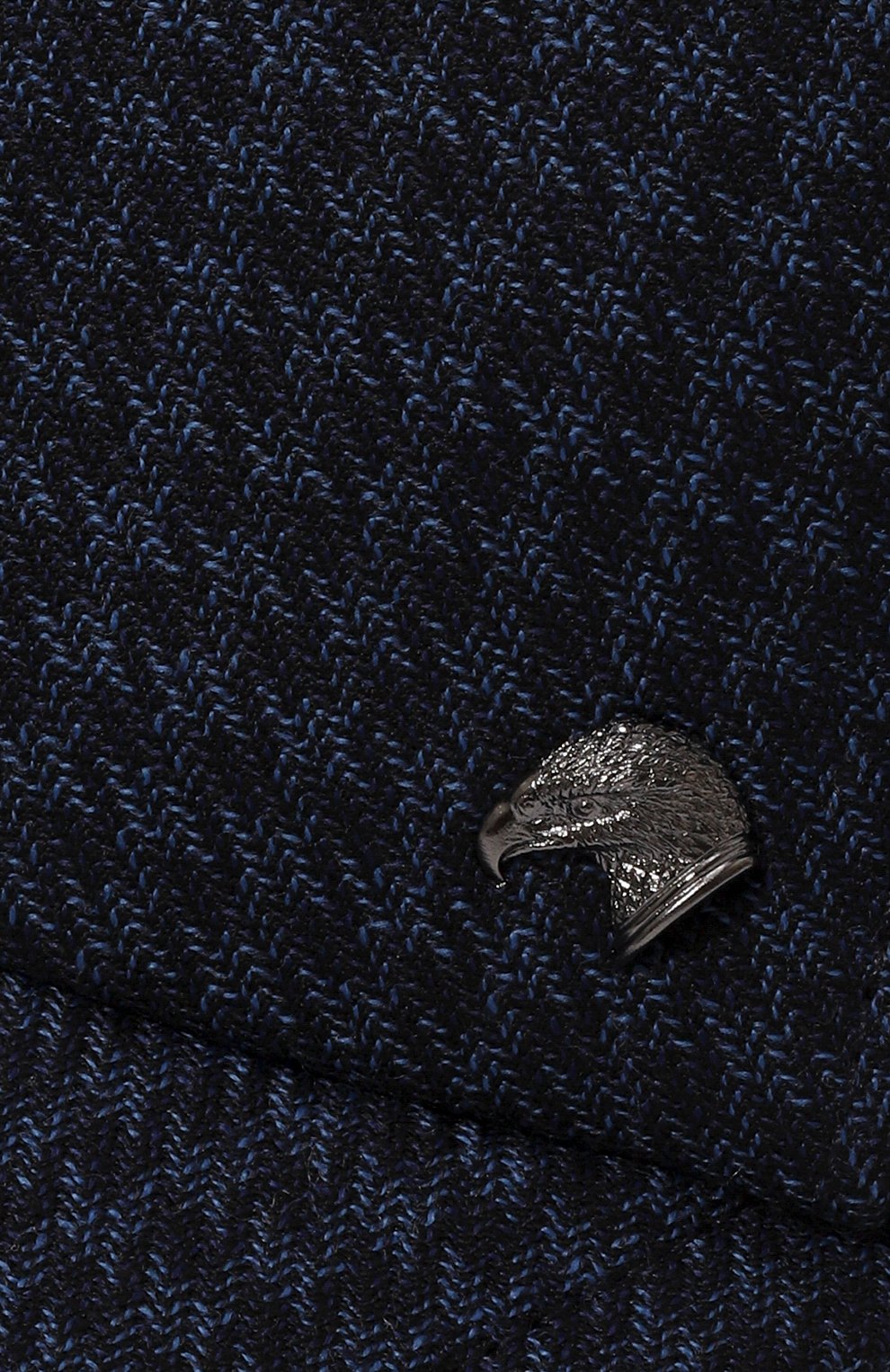 Кашемировая бейсболка STEFANO RICCI темно-синего цвета по цене 72250 руб., арт. MCV140015E/C064HC, фото 4 Кашемировая бейсболка STEFANO RICCI, арт. MCV140015E/C064HC, фото 4