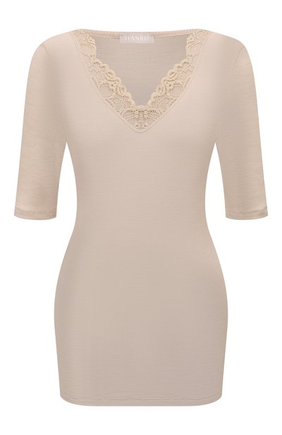 Женская футболка из шерсти и шелка HANRO, арт. 070913