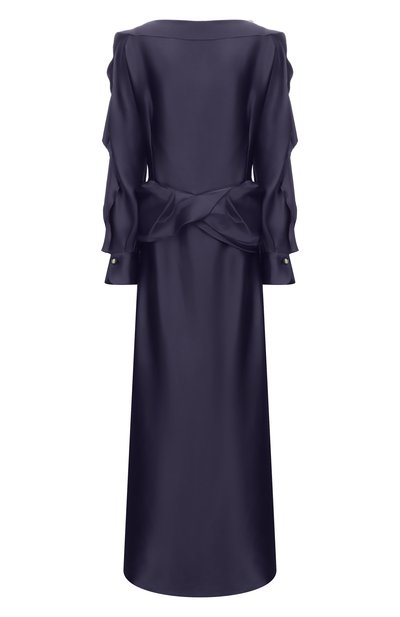Женское атласное платье LANVIN, арт. RW-DR0042-6245-P26