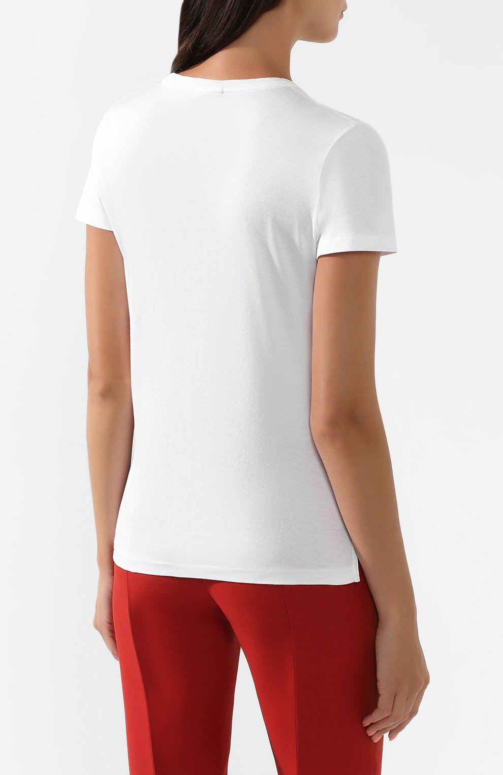 Хлопковая футболка RALPH LAUREN, арт. 290629694, фото 4