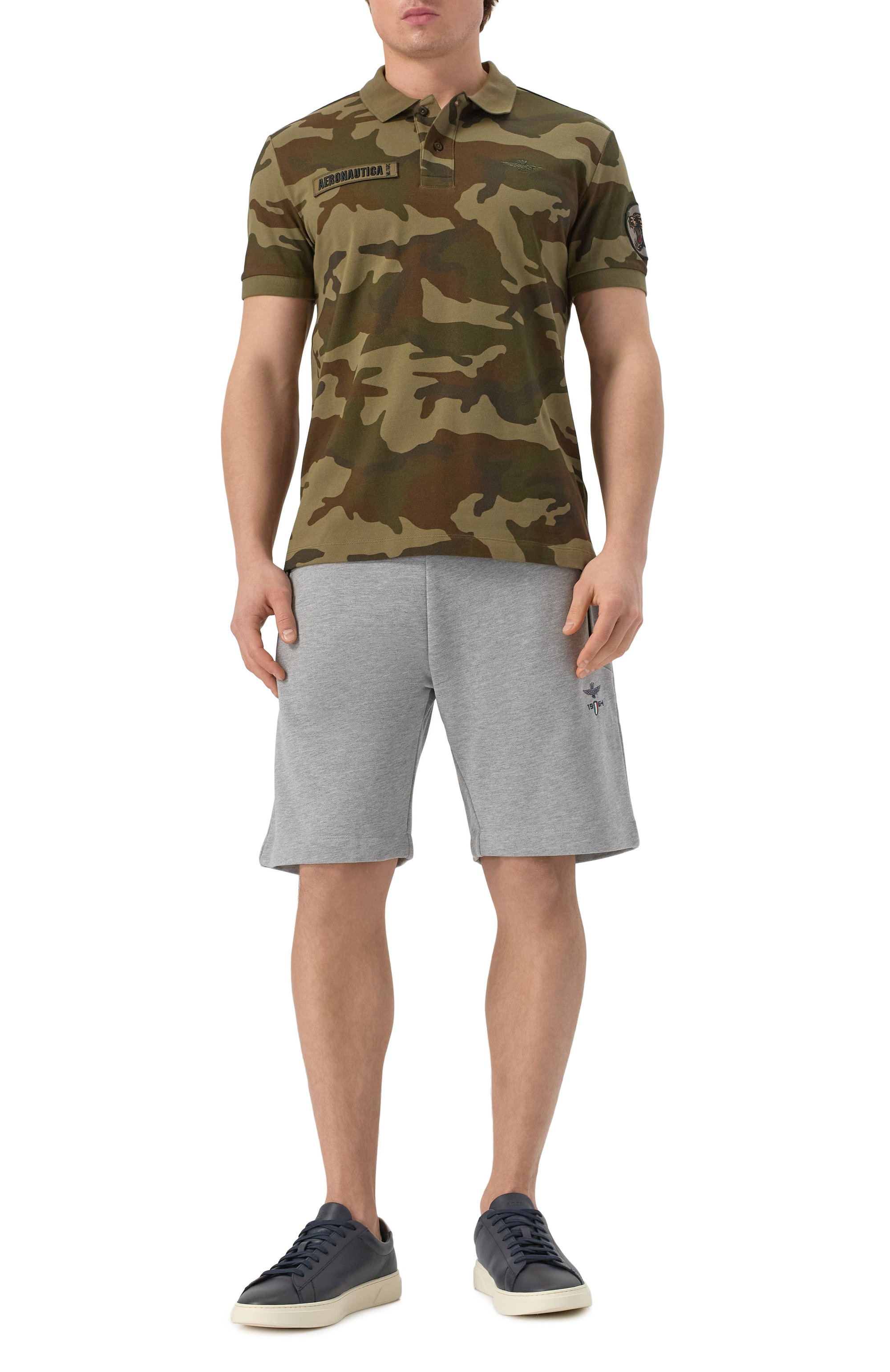 Хлопковые шорты AERONAUTICA MILITARE, арт. BF014F581, фото 2