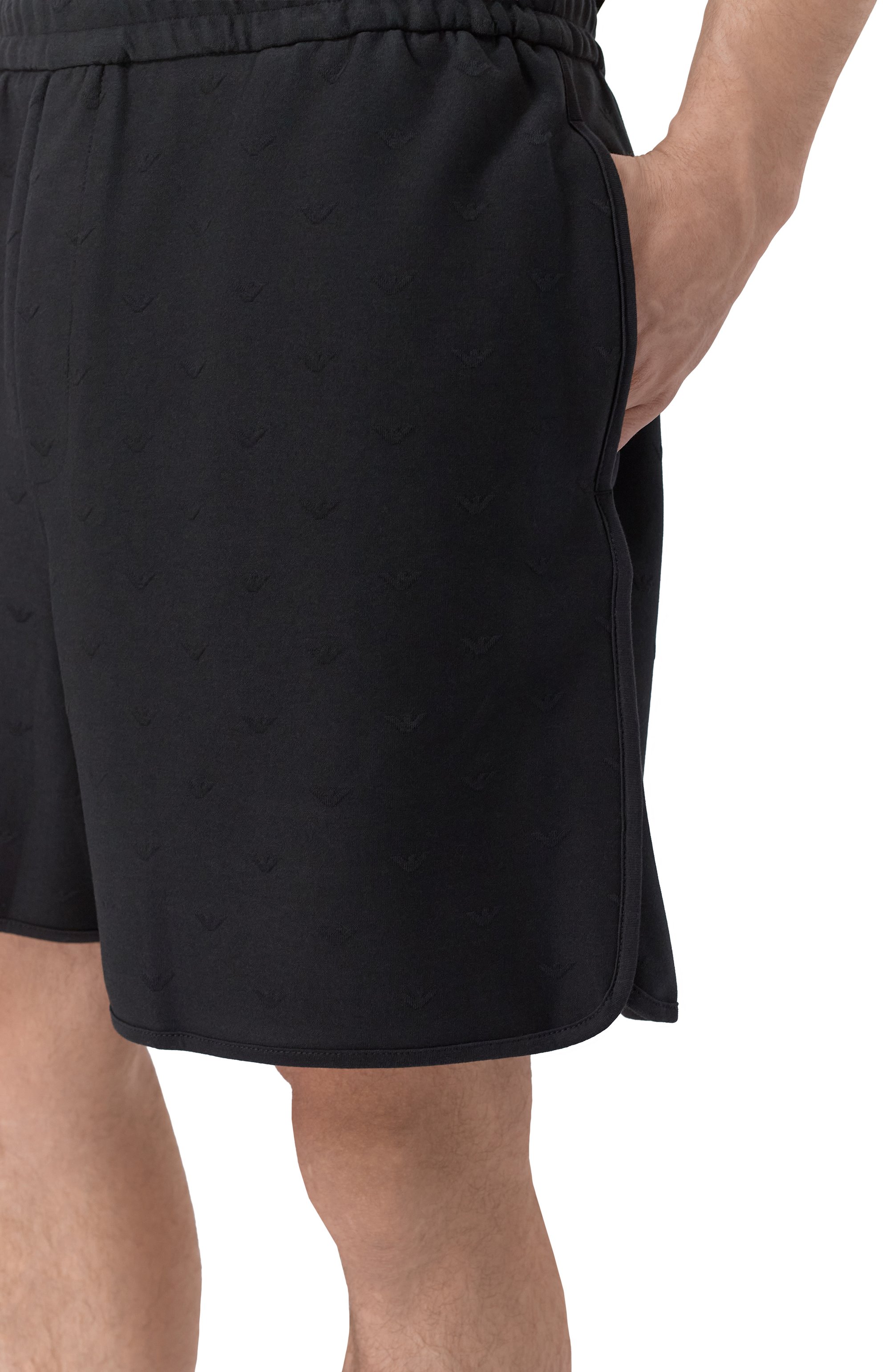 Шорты из хлопка и лиоцелла EMPORIO ARMANI, арт. EM004865/AF13700, фото 5