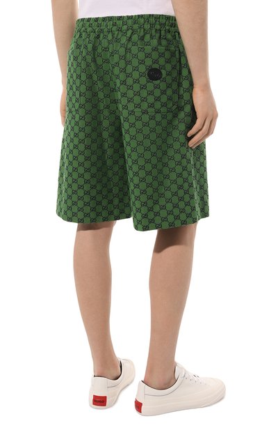 Хлопковые шорты GUCCI, арт. 658089 Z8AOG, фото 4