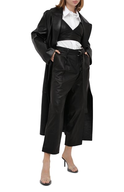 Кожаные брюки HELMUT LANG, арт. K04HW203, фото 3