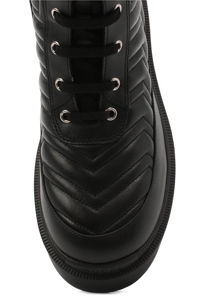 Кожаные ботинки frances GUCCI, арт. 628855/DH7A0, фото 5